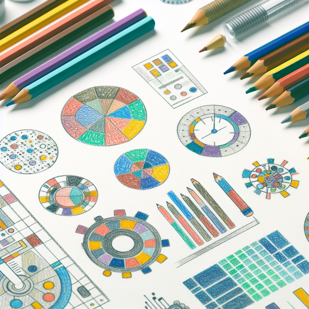Colored-pencil illustration representing the topic: Nutrition