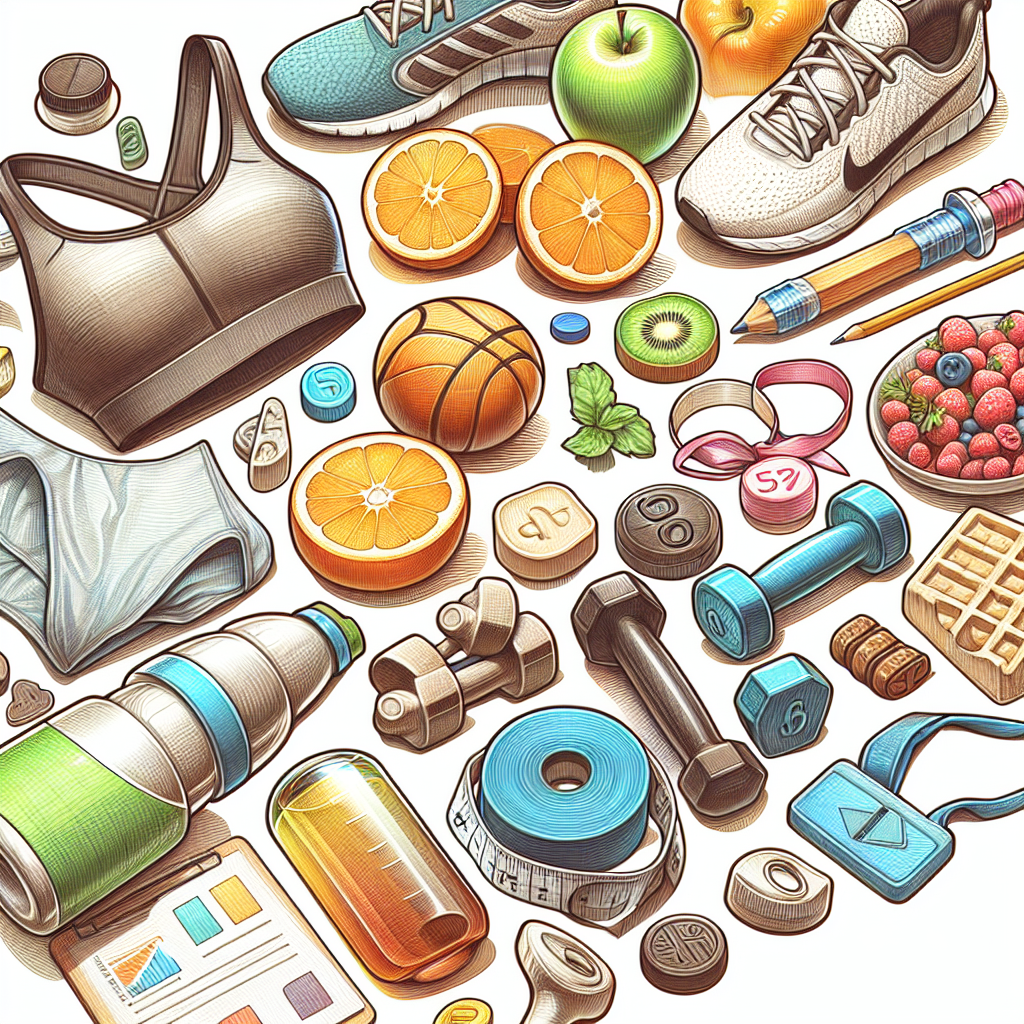 Colored-pencil illustration representing the topic: Weight Loss