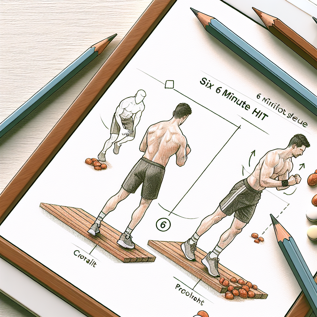 Colored-pencil illustration representing the topic: Fitness and Health