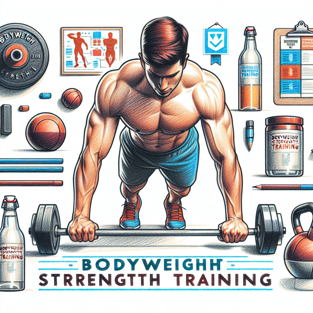 Colored-pencil illustration representing the topic: Fitness Training