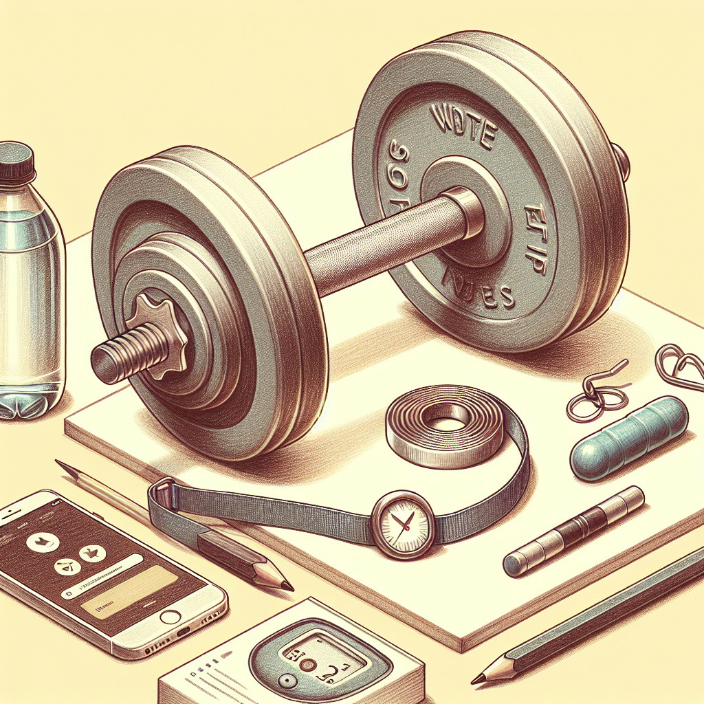 Colored-pencil illustration representing the topic: Fitness Programs