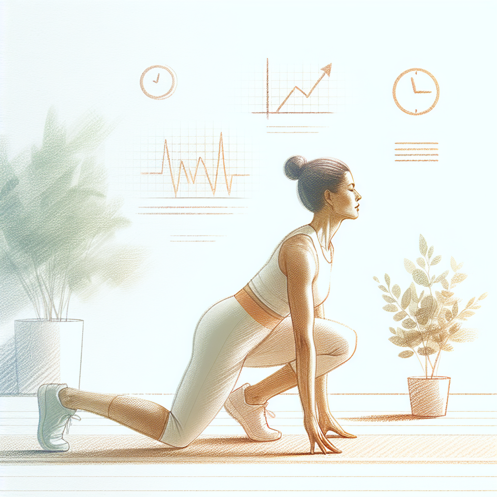 Colored-pencil illustration representing the topic: Fitness and Exercise