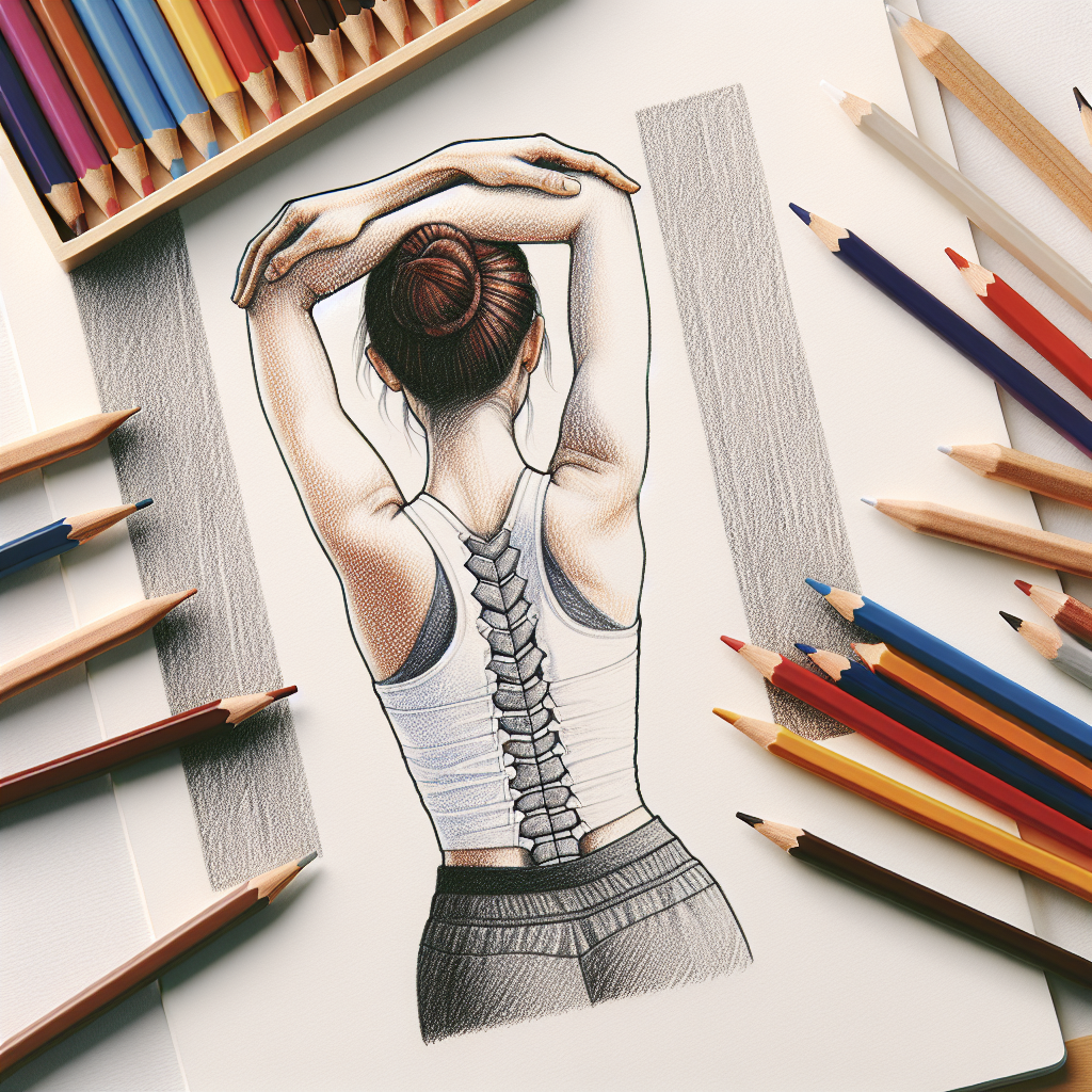Colored-pencil illustration representing the topic: Fitness Challenges