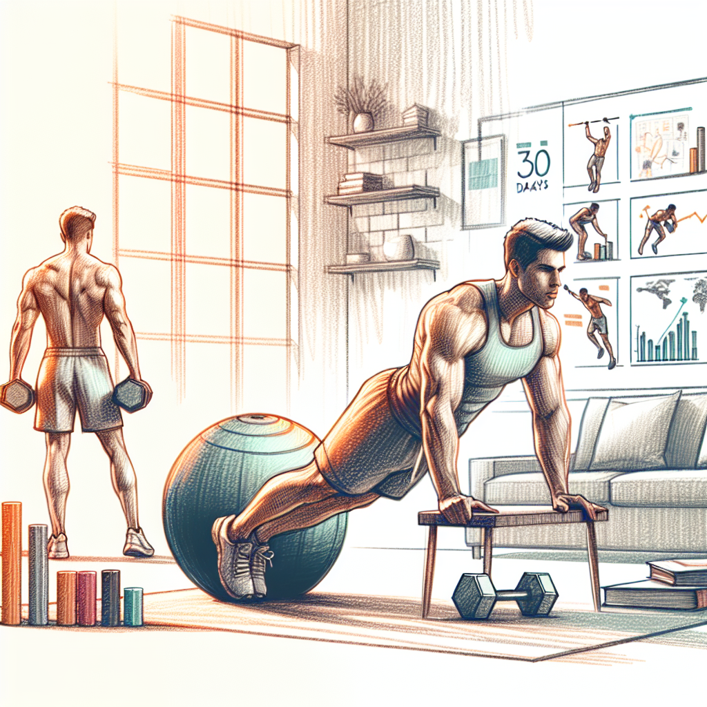 Colored-pencil illustration representing the topic: Fitness Programs