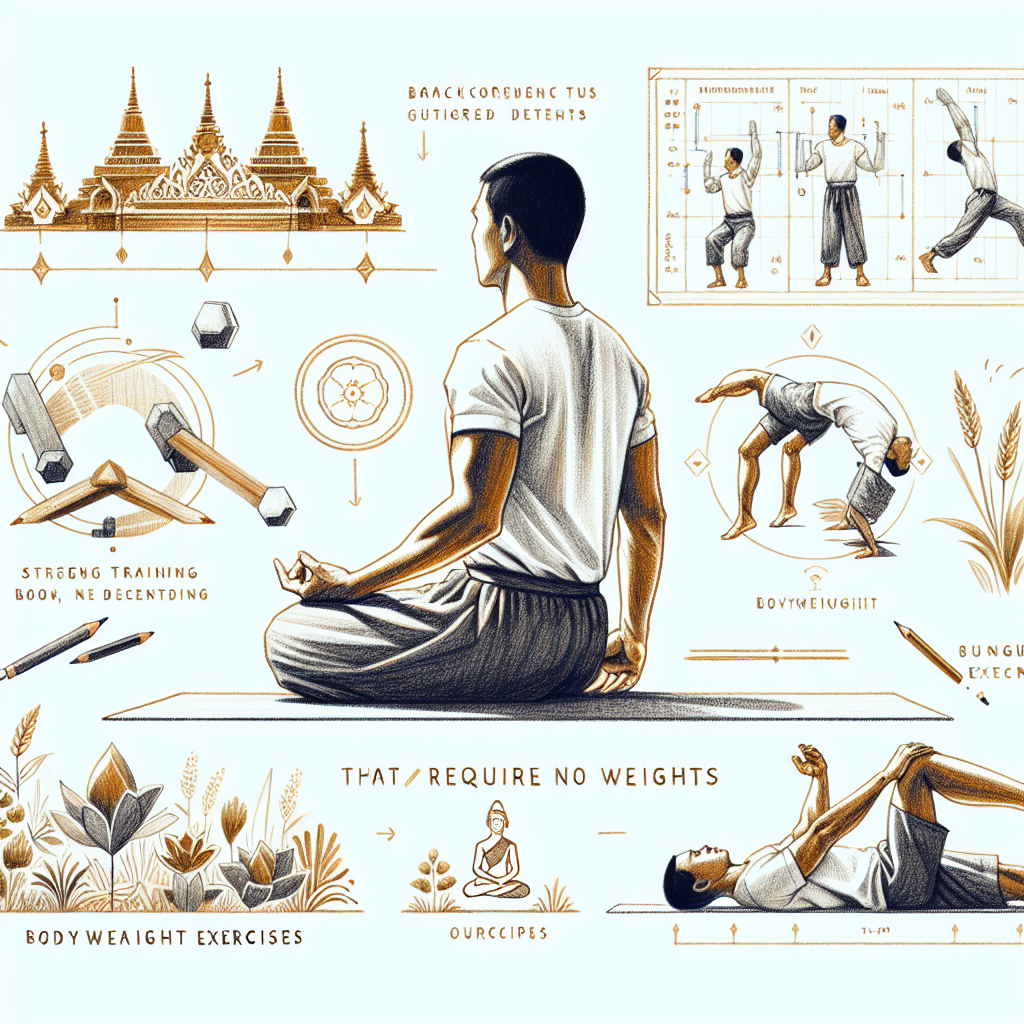 Colored-pencil illustration representing the topic: Home Workouts