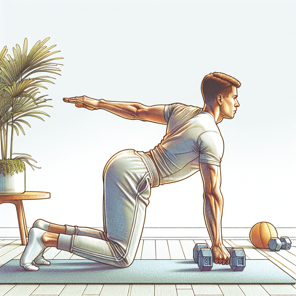 Colored-pencil illustration representing the topic: Fitness Training