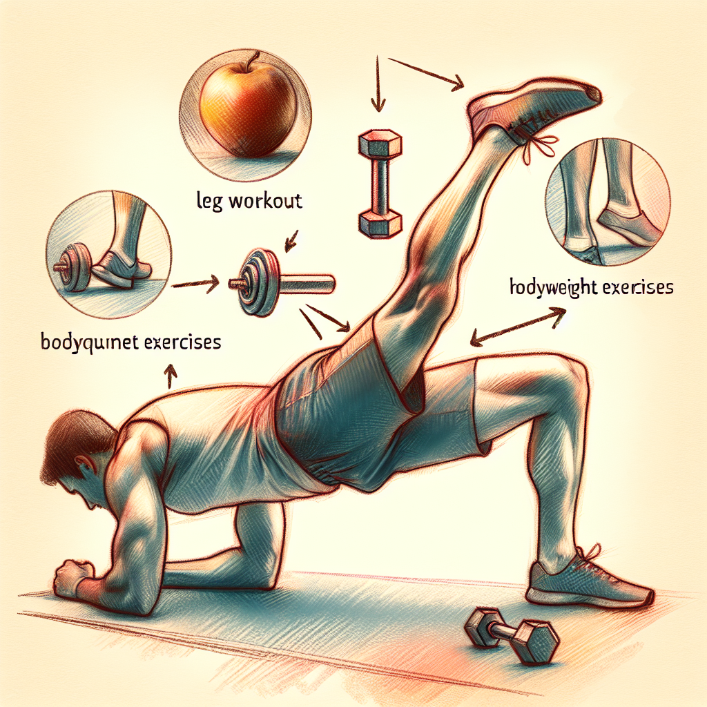 Colored-pencil illustration representing the topic: Fitness