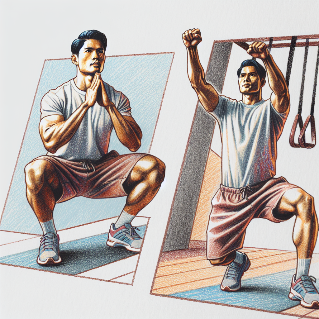 Colored-pencil illustration representing the topic: Fitness and Health