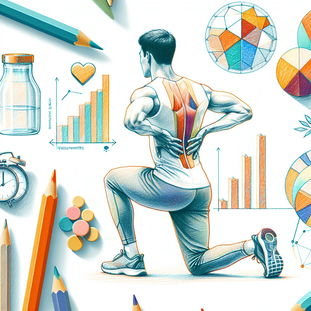 Colored-pencil illustration representing the topic: Fitness Tips