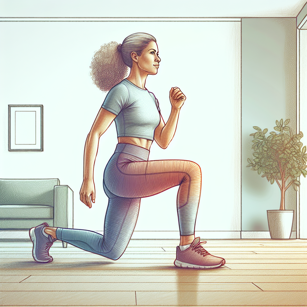 Colored-pencil illustration representing the topic: Fitness