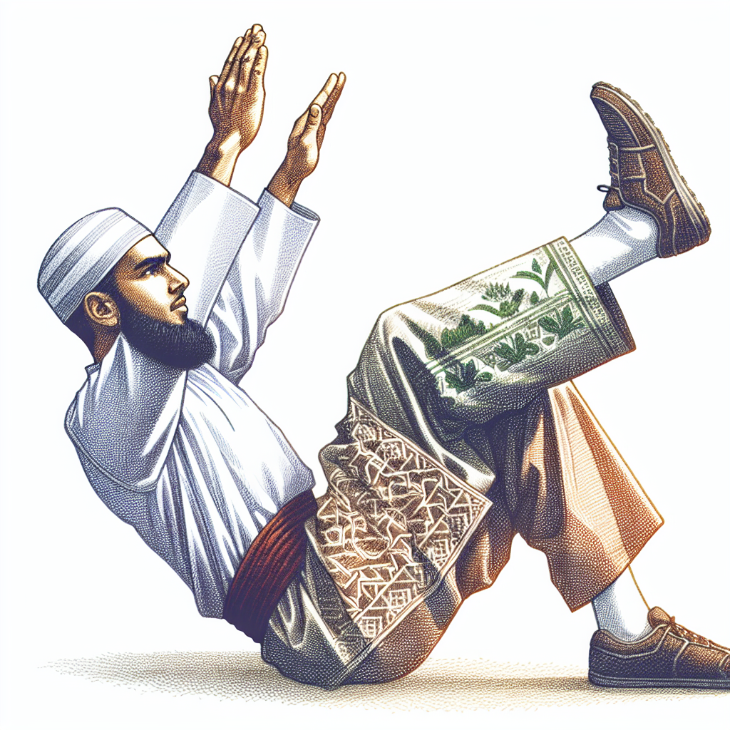 Colored-pencil illustration representing the topic: Fitness
