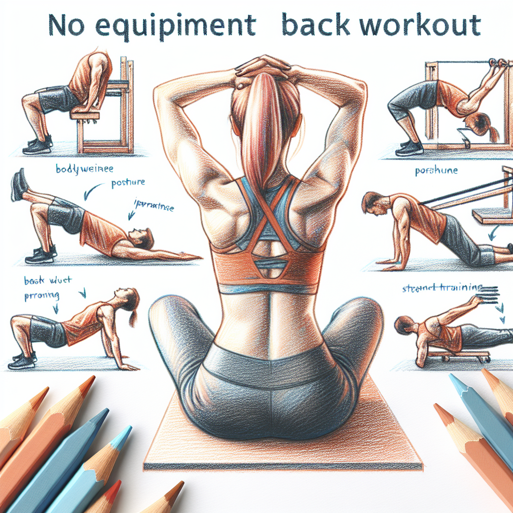Colored-pencil illustration representing the topic: Fitness Workouts