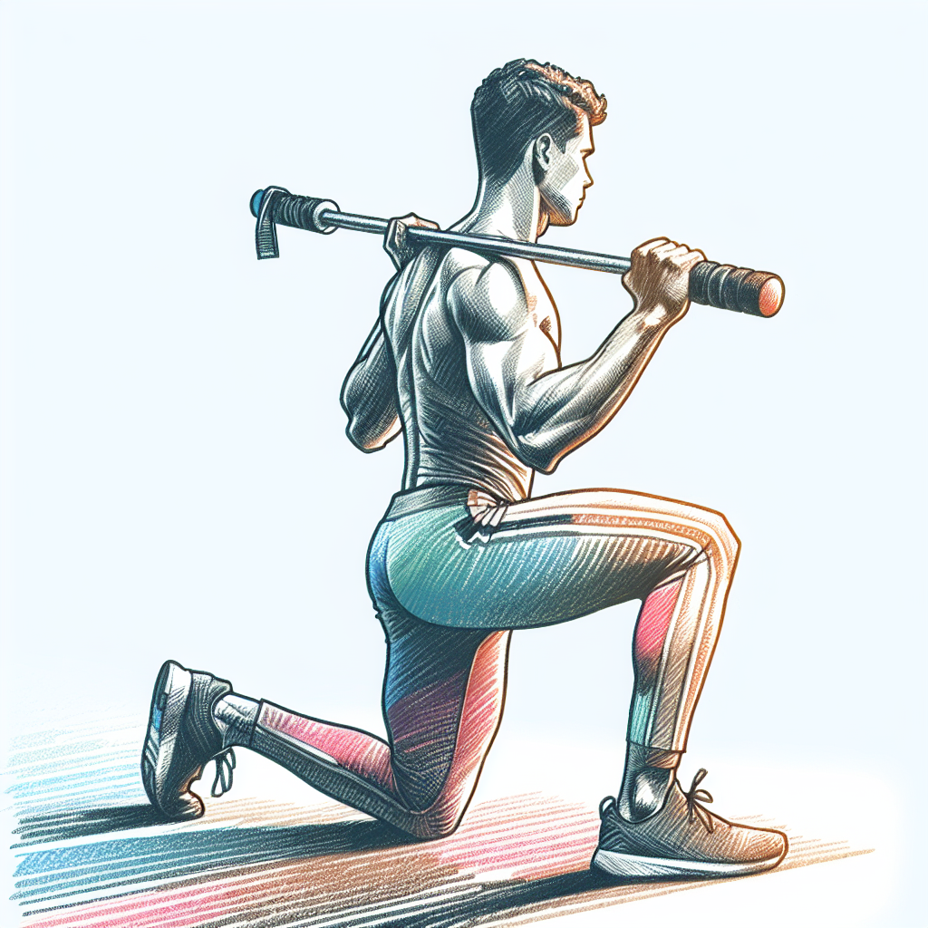 Colored-pencil illustration representing the topic: Fitness