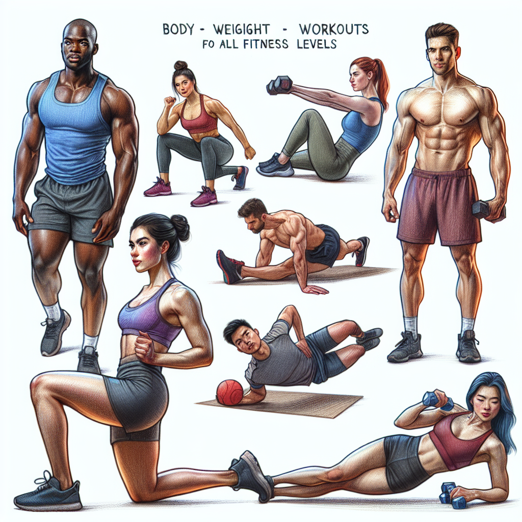 Colored-pencil illustration representing the topic: Fitness Training